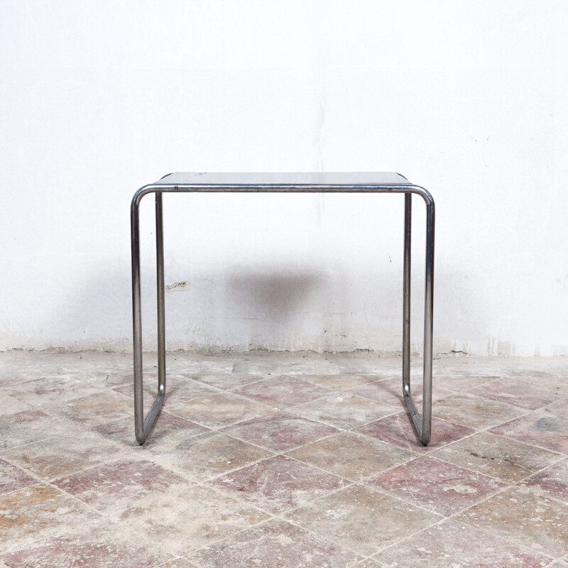 Vintage Thonet B 9 side table by Marcel Breuer