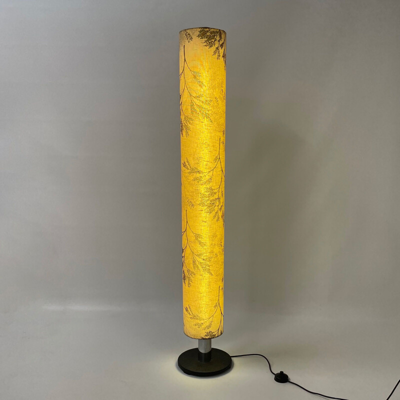 Vintage cylindrical floor lamp by Philips, 1970s