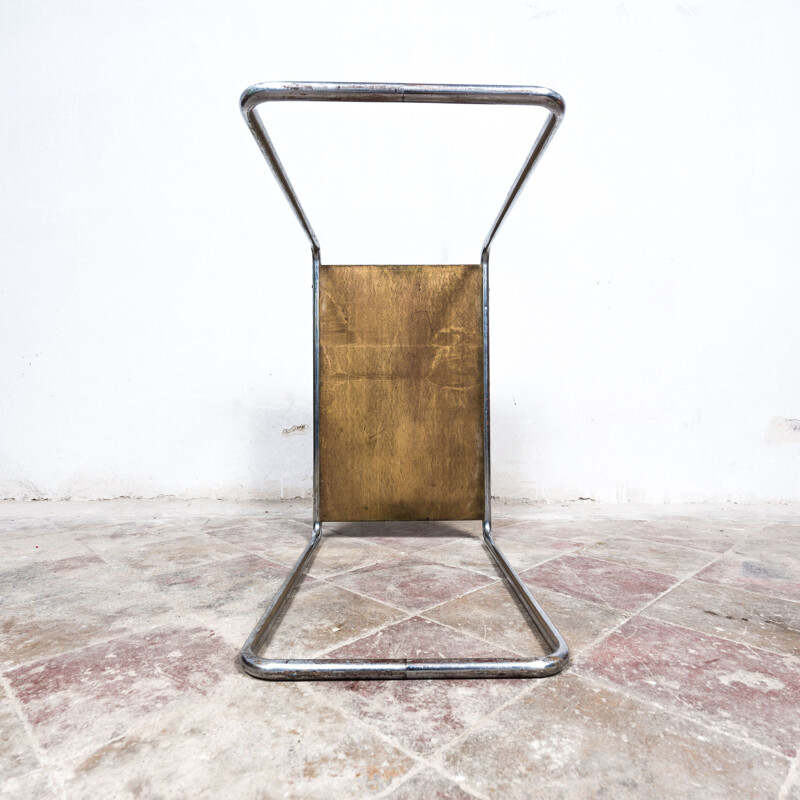 Vintage Thonet B 9 side table by Marcel Breuer