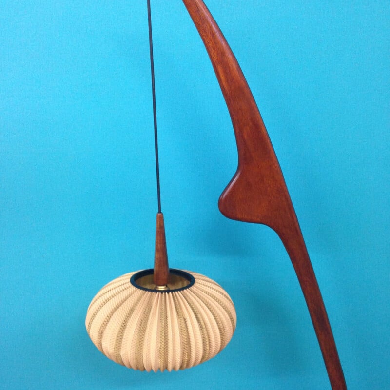 Floor lamp "Praying Mantis", Jean RISPAL - 1950s