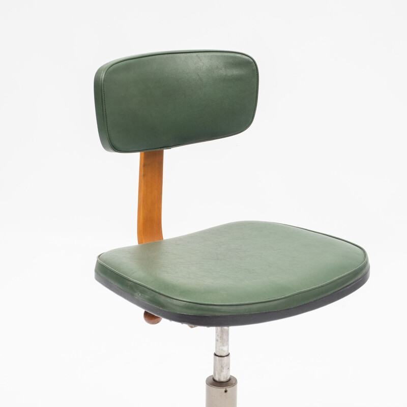 Vintage adjustable office chair for Stoll Giroflex, 1950s