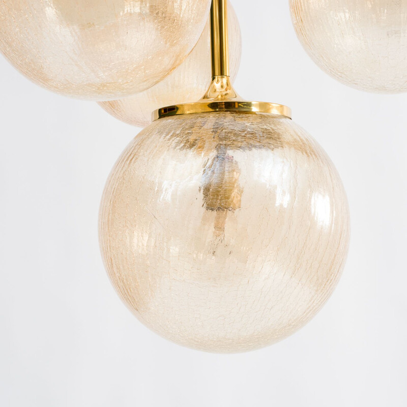 Mid century cascade pendant lamp, 1960s