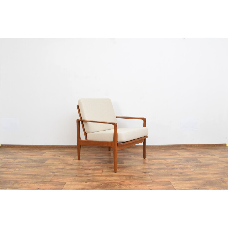 Mid-century Danish teak armchair, 1960s