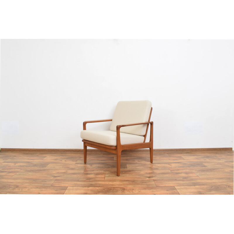 Mid-century Danish teak armchair, 1960s