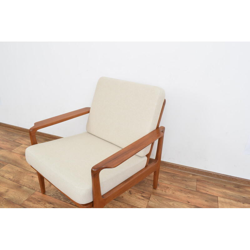 Mid-century Danish teak armchair, 1960s