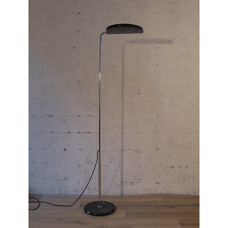 Halogen floor lamp "Mezza Luna", Bruno GECCHELIN - 1970s