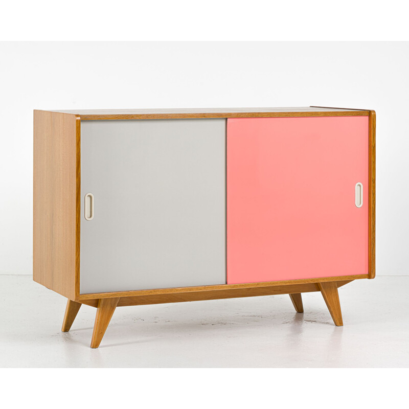 Vintage U-452 highboard by Jiří Jiroutek for Interier Praha, 1960s