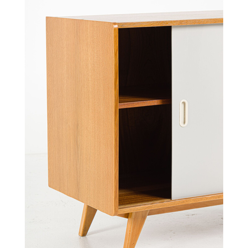 Vintage U-452 highboard by Jiří Jiroutek for Interier Praha, 1960s