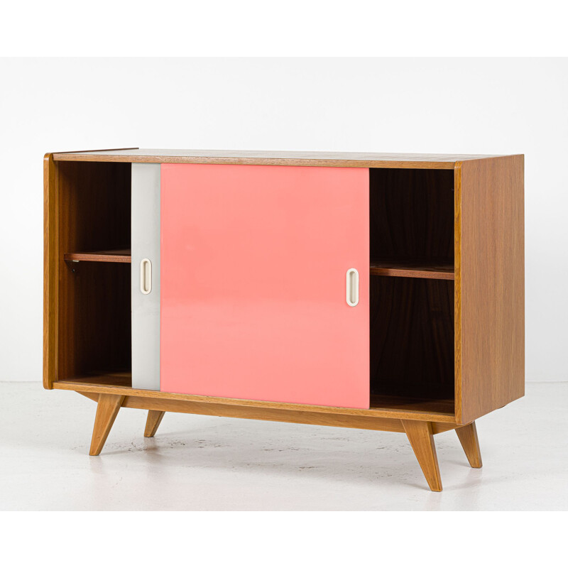 Vintage U-452 highboard by Jiří Jiroutek for Interier Praha, 1960s