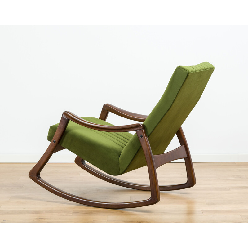 Mid century rocking chair for TON, Czechoslovakia 1970s