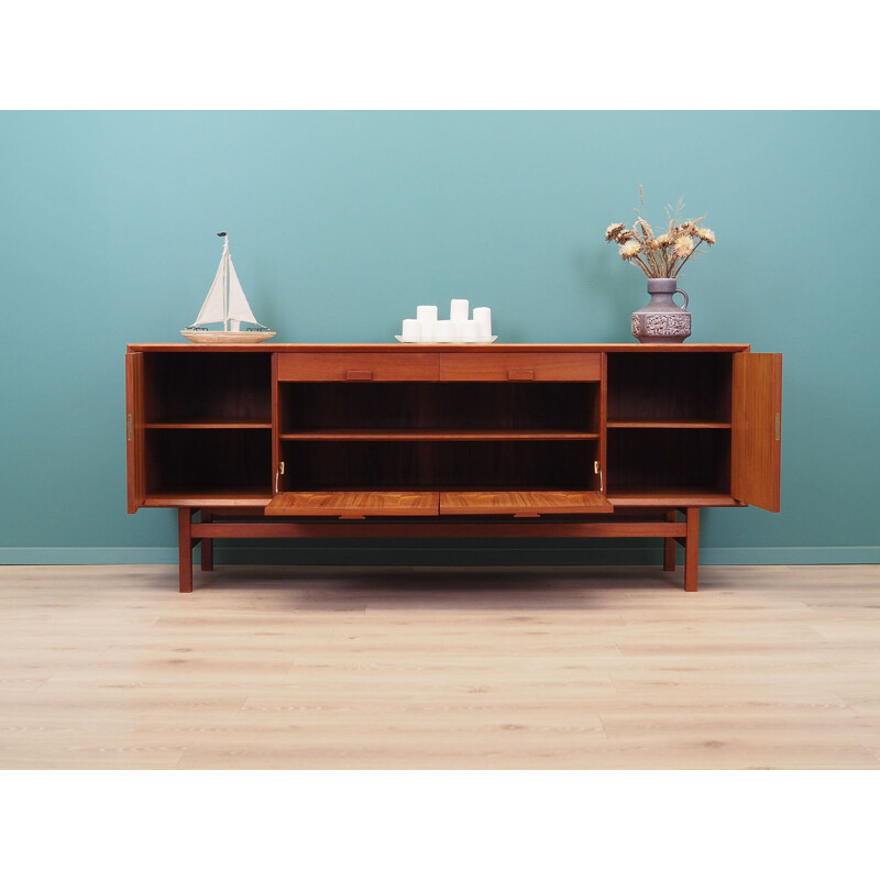 Teak mid century sideboard, Denmark 1970s