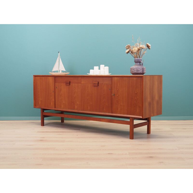 Teak mid century sideboard, Denmark 1970s