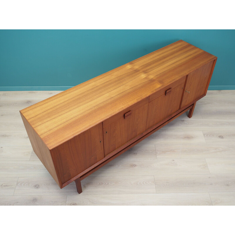 Teak mid century sideboard, Denmark 1970s