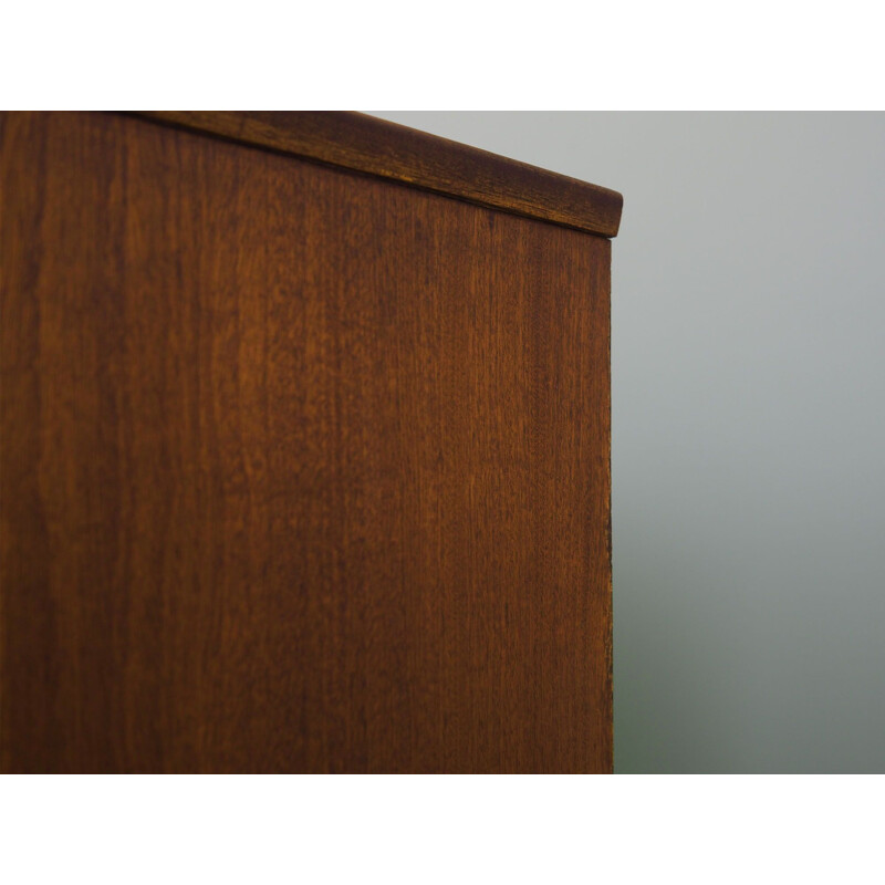 Mahogany Danish vintage highboard by Svend Langkilde, 1970s