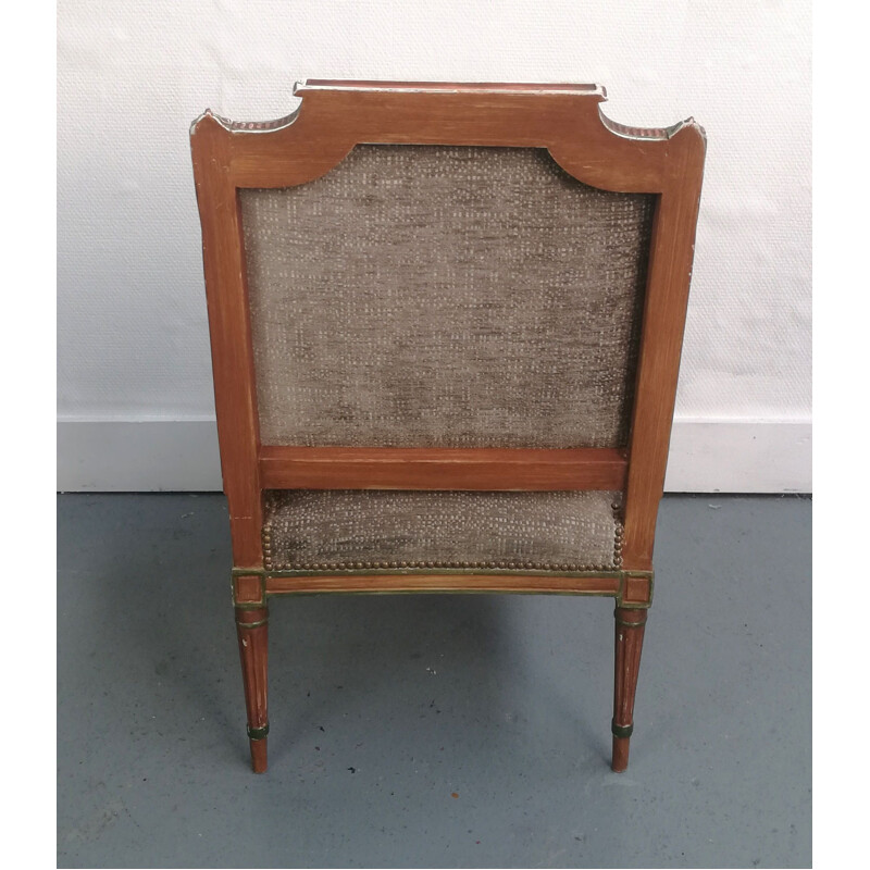 Vintage fauteuil Louis XVI stijl