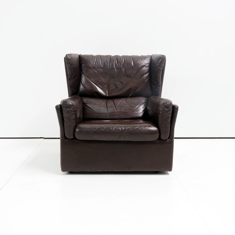 Vintage-Sessel aus Leder