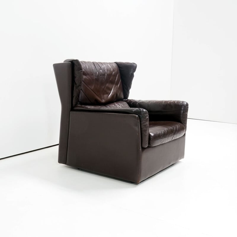 Fauteuil vintage en cuir