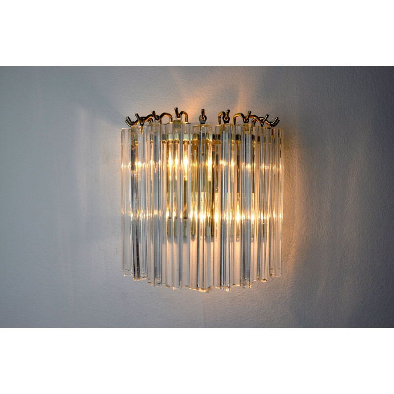 Vintage wall lamp Venini, Italy 1970