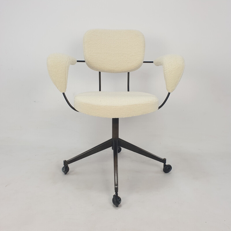 Vintage swivel armchair by Gastone Rinaldi for RIMA, Italy 1960s