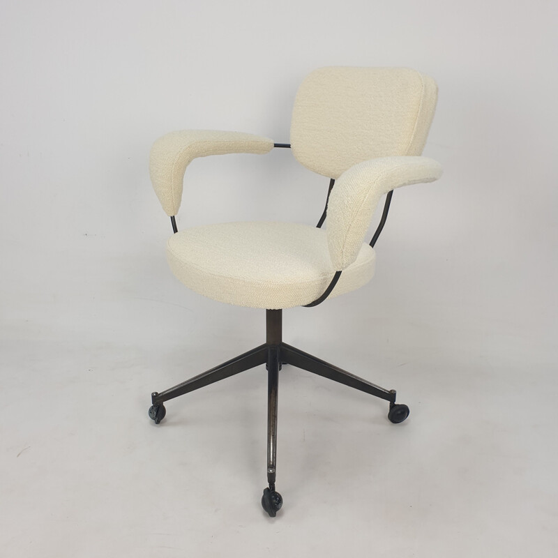 Vintage swivel armchair by Gastone Rinaldi for RIMA, Italy 1960s