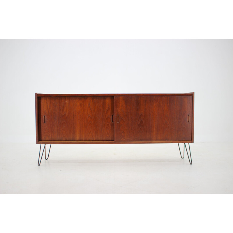 Vintage Danish ebony sideboard, 1960s