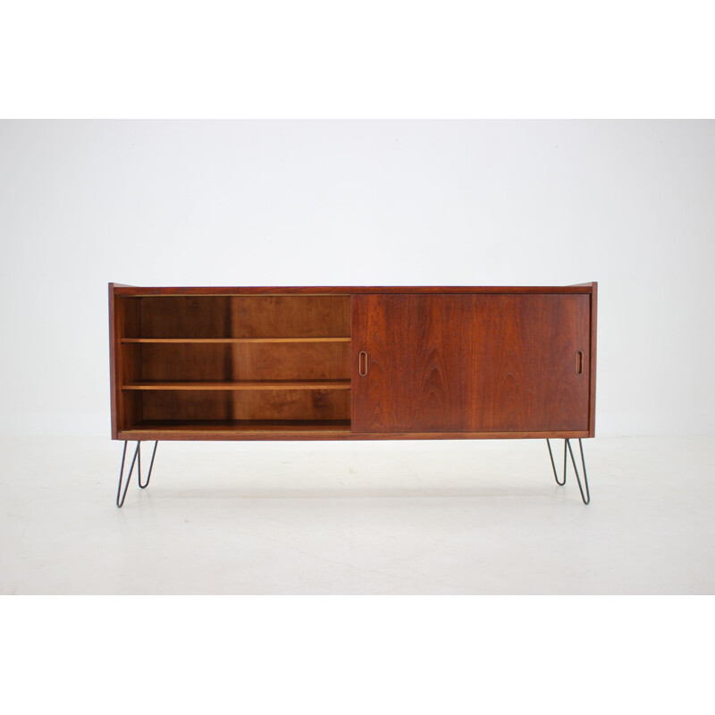 Vintage Danish ebony sideboard, 1960s