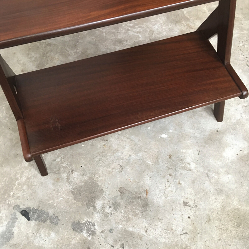 Vintage black side table, 1960s