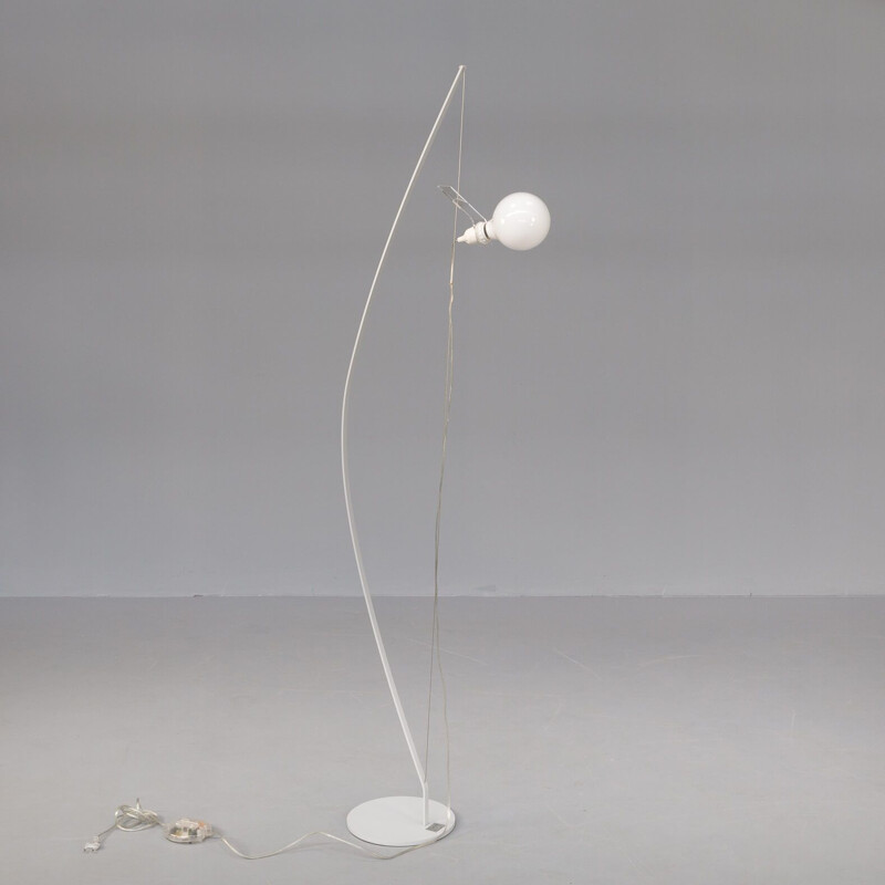 Vintage Bow floor lamp by Fontana Arte for Candle gruppo