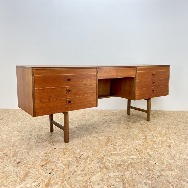 Mid century teak desk, United Kingdom 1960s