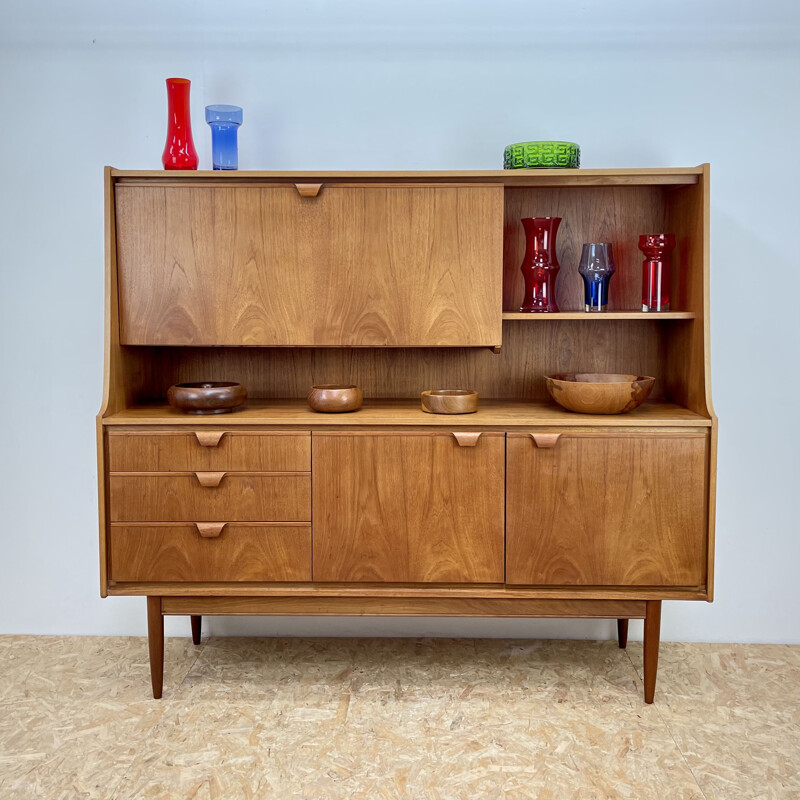 Mid century teak highboard for Austinesuite, 1960s