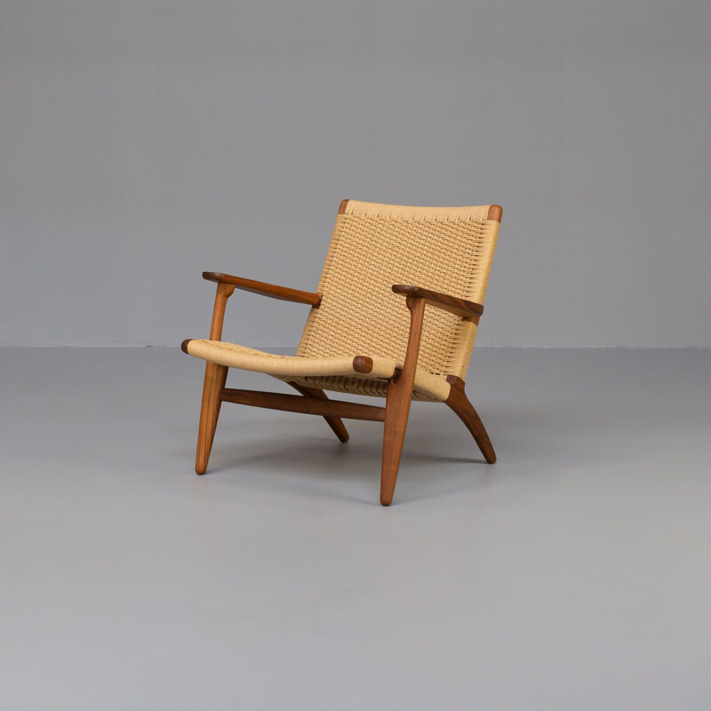 CH25 vintage fauteuil van Hans Wegner voor Carl Hansen