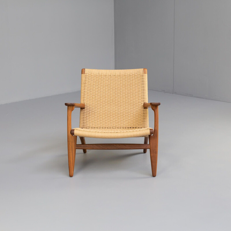 CH25 vintage fauteuil van Hans Wegner voor Carl Hansen