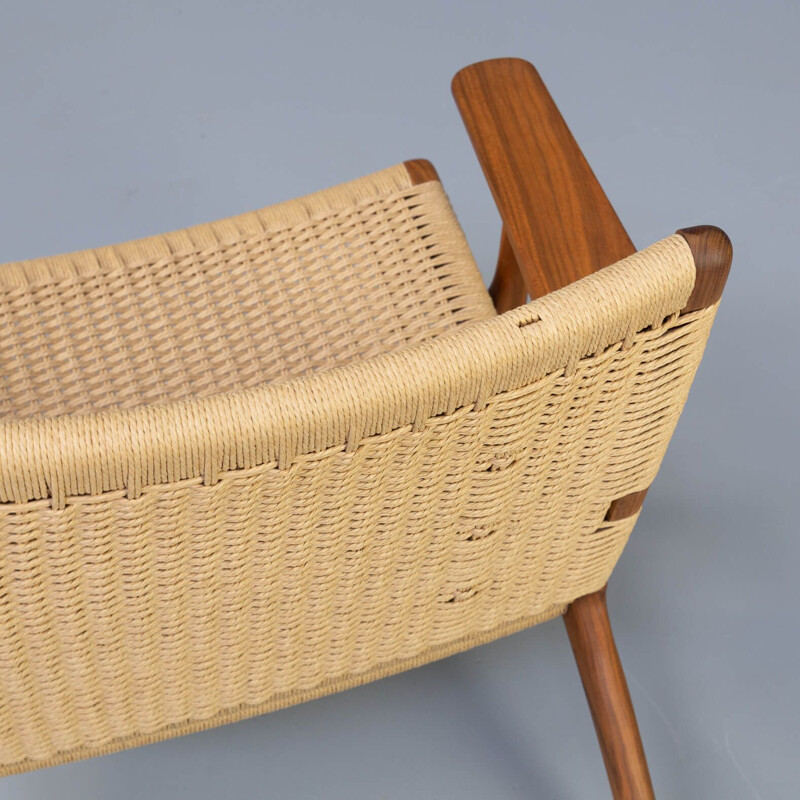 CH25 vintage fauteuil van Hans Wegner voor Carl Hansen