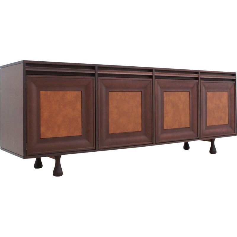 Vintage italian design rosewood sideboard, 1960s