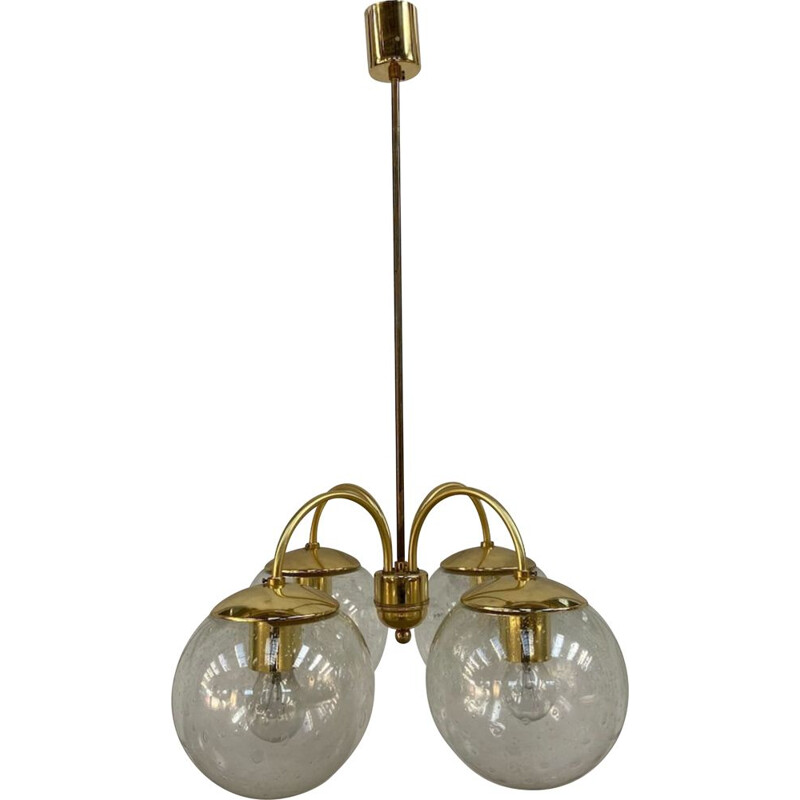 Mid century chandelier by Kamenicky Senov, 1960s