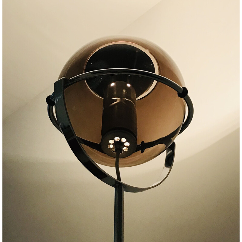 Lampada a globo vintage "D-2000" di Frank Ligtelijn per Raak, Paesi Bassi 1960