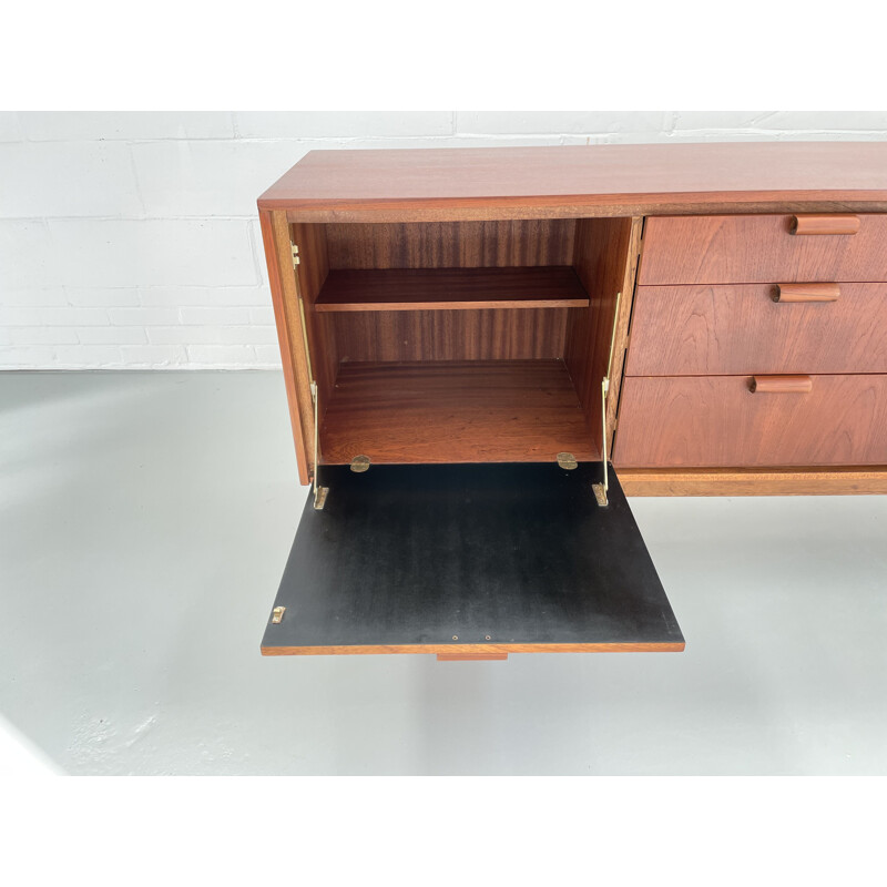 Vintage dark teak sideboard, 1960