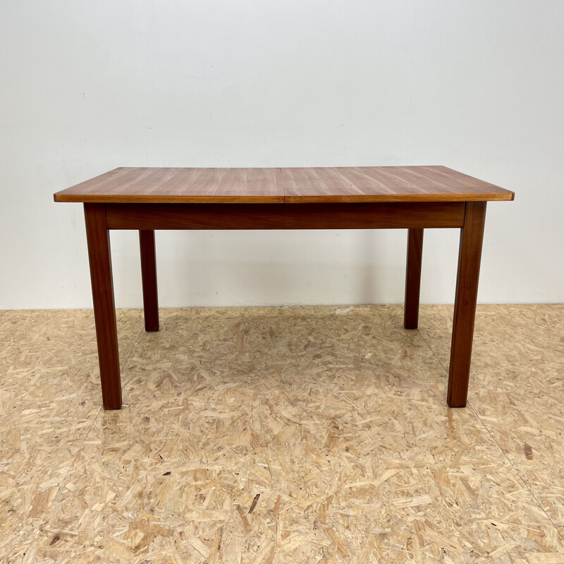 Table vintage en teck pour ortwood Furniture, 1960