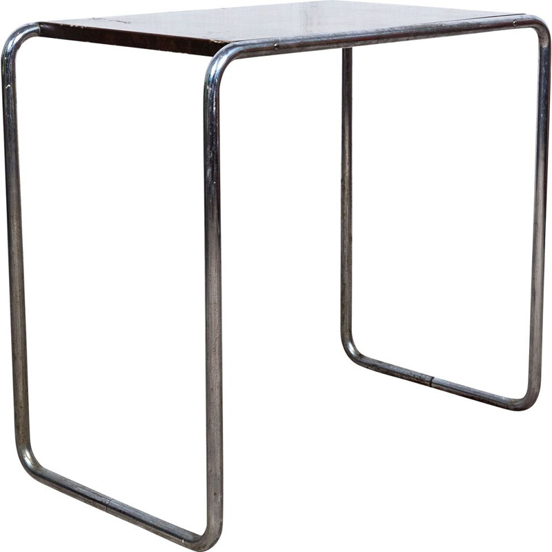 Vintage Thonet B 9 side table by Marcel Breuer