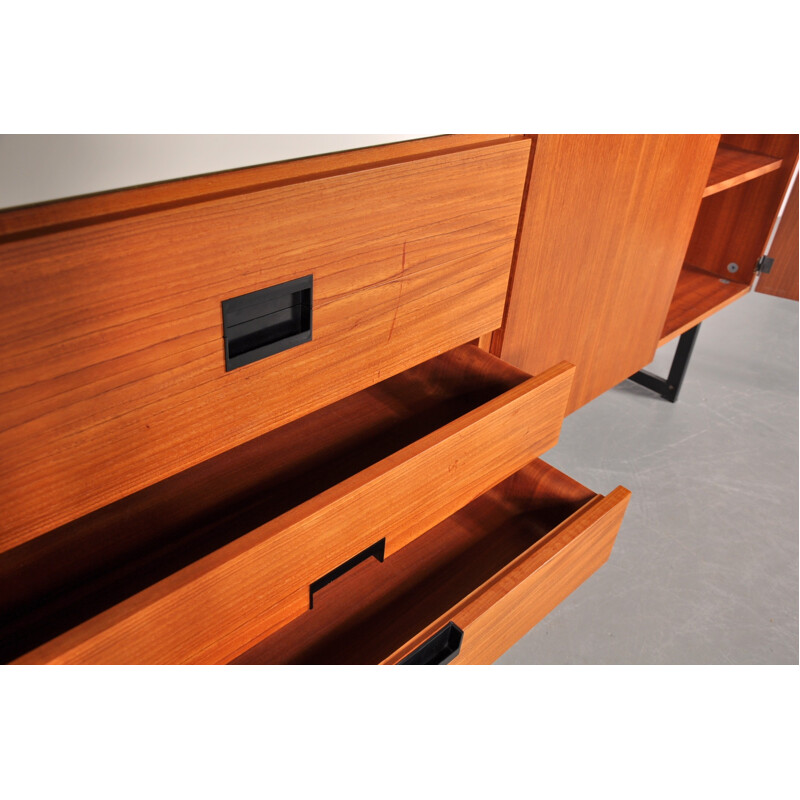 Teak storage unit by Cees BRAAKMAN for Pastoe - 1960s