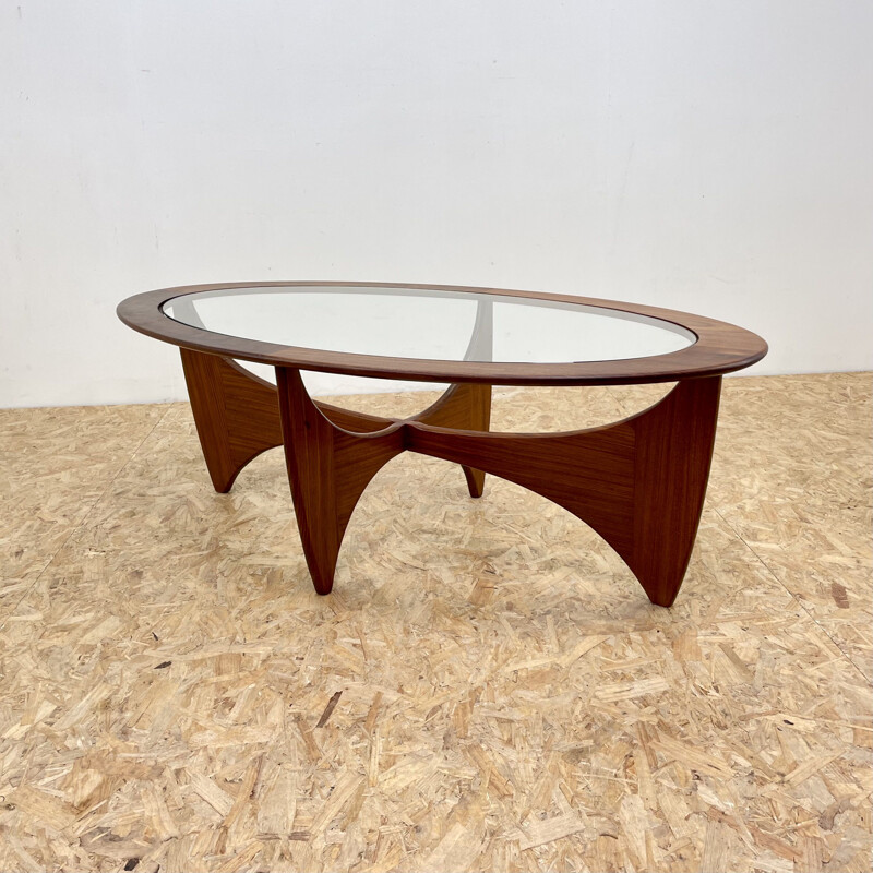 Mid century Astro solid teak coffee table by Victor Wilkins for G Plan, 1960s