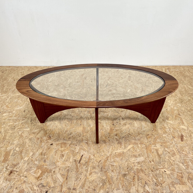 Mid century Astro solid teak coffee table by Victor Wilkins for G Plan, 1960s