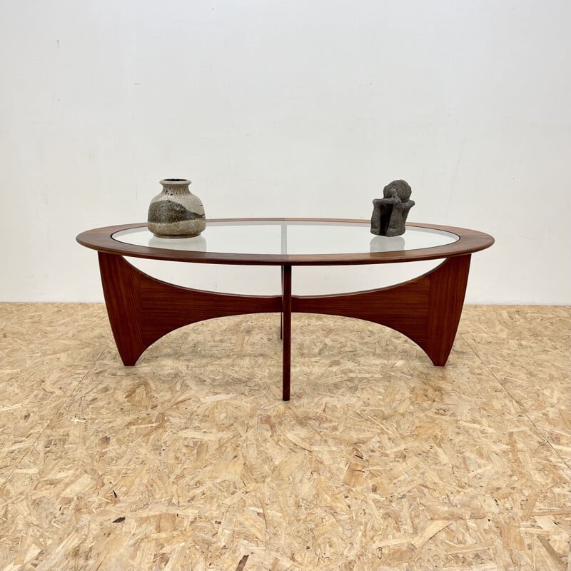 Mid century Astro solid teak coffee table by Victor Wilkins for G Plan, 1960s