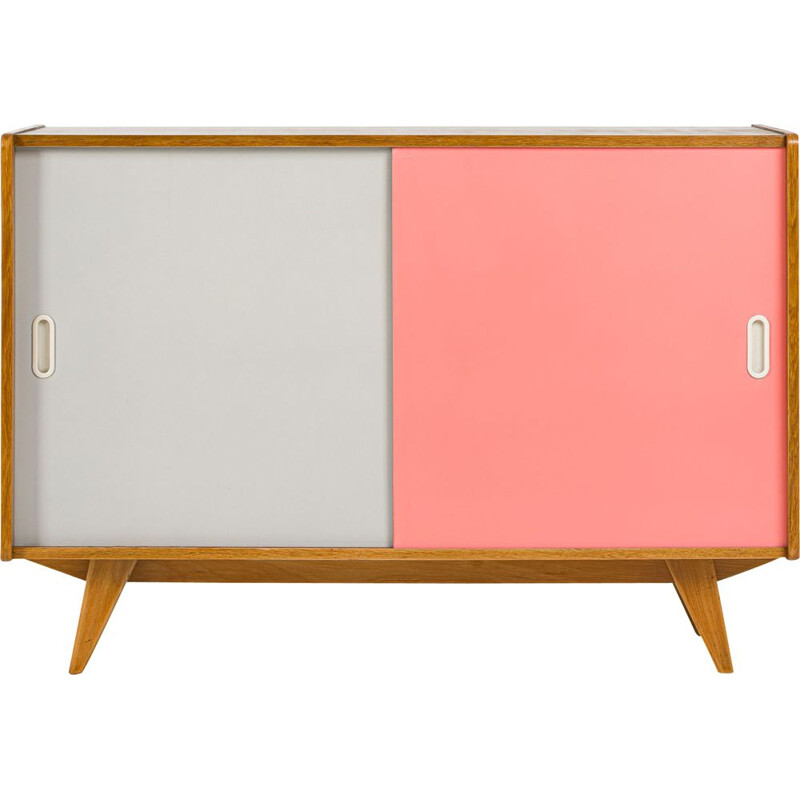 Vintage U-452 highboard by Jiří Jiroutek for Interier Praha, 1960s