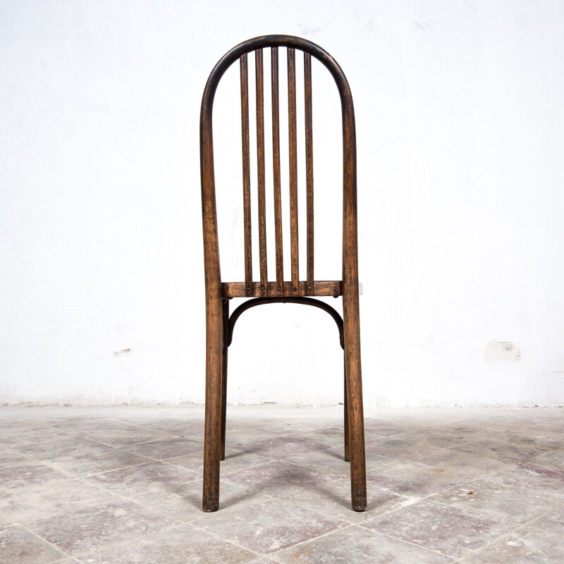 Paire de chaises vintage en bois courbé par Josef Hoffman pour Thonet, 1930