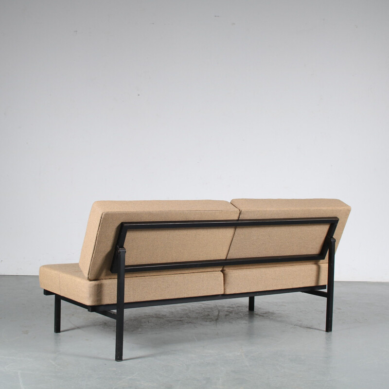 Vintage sofabed by Coen de Vries for Devo, Netherlands 1950s