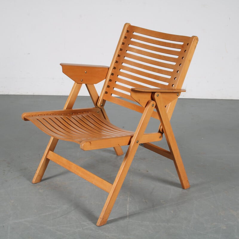 Vintage "Rex" folding chair by Niko Kralj for Stol Kamnik, Slovenia 1960s