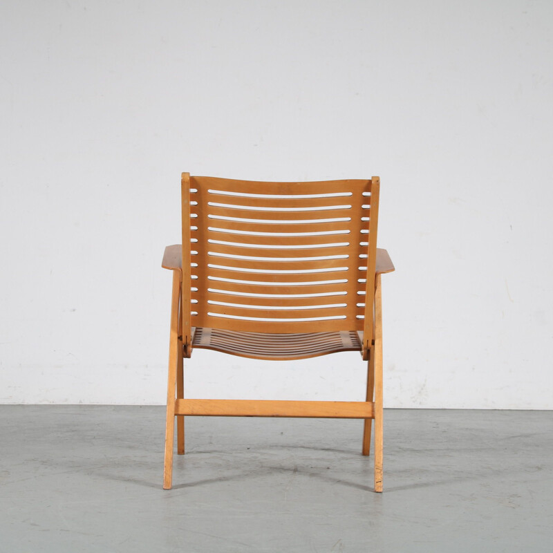 Vintage "Rex" folding chair by Niko Kralj for Stol Kamnik, Slovenia 1960s