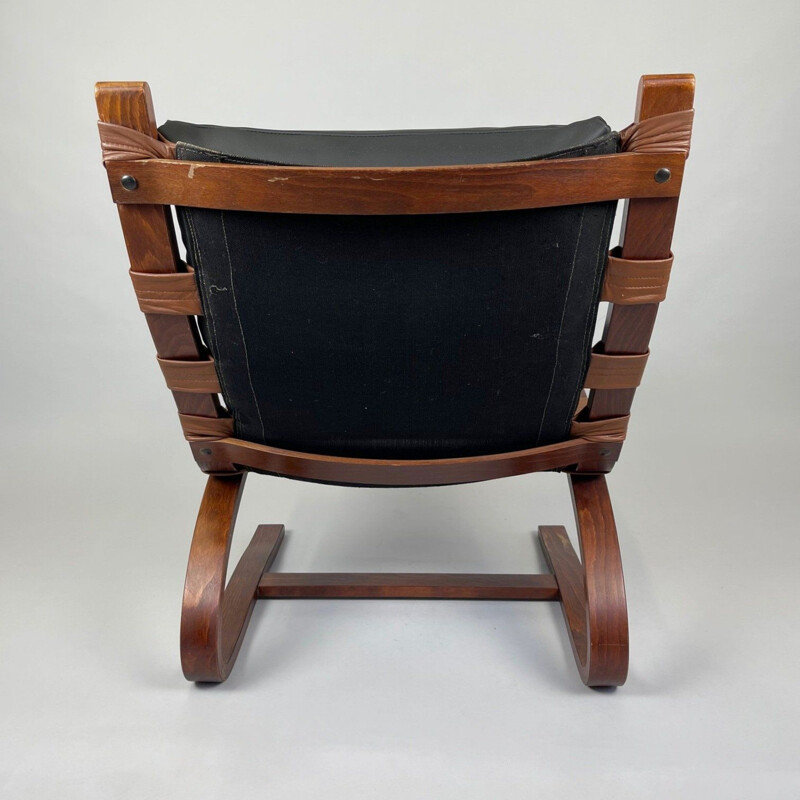 Vintage armchair by Elsa Solheim, Norway 1970s