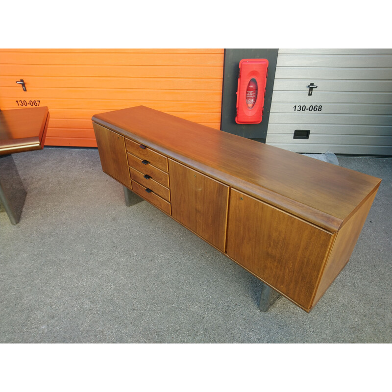 Vintage desk and sideboard set by Hans Von Klier for Skipper Italy